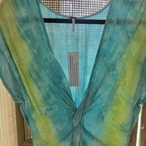 Young Fabulous & Broke Aqua Dress